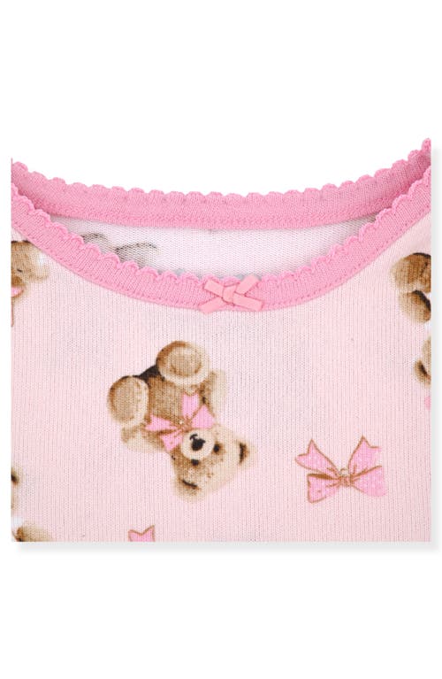 Sleep On It Fitted Two-piece Pajamas & Socks Set In Pink