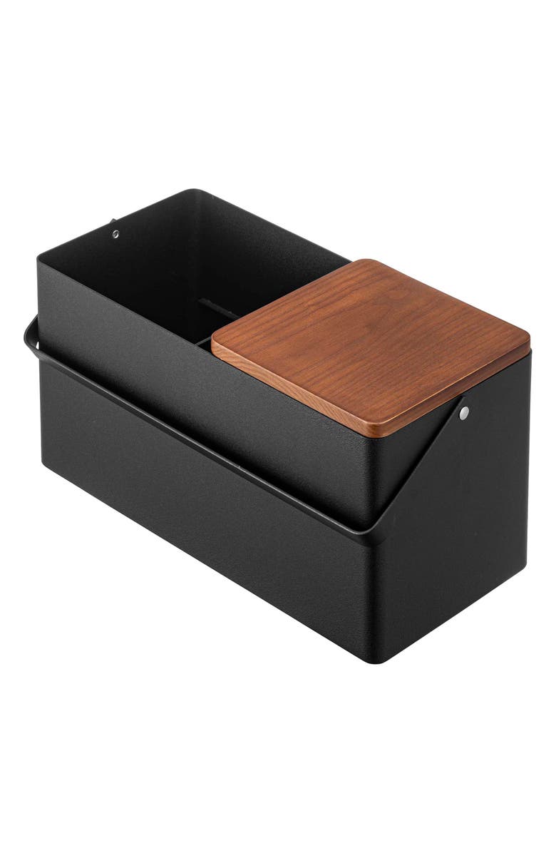Yamazaki Makeup Organizer, Main, color, Black