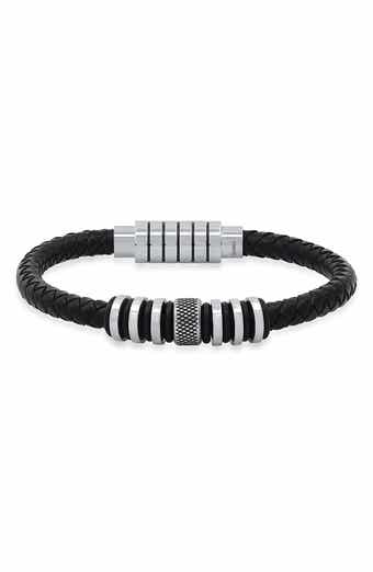 Men's Braided Leather Bracelet