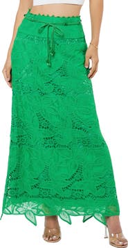 CIEBON Lori Lace Midi Skirt