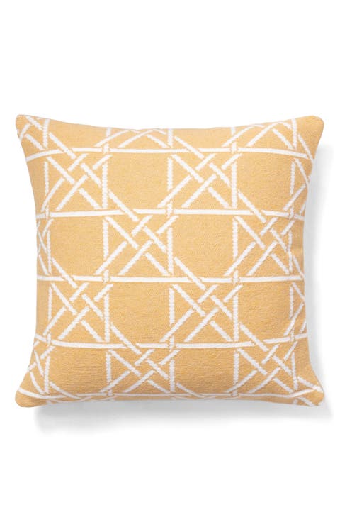 Lattice Work Decorative Throw Pillow