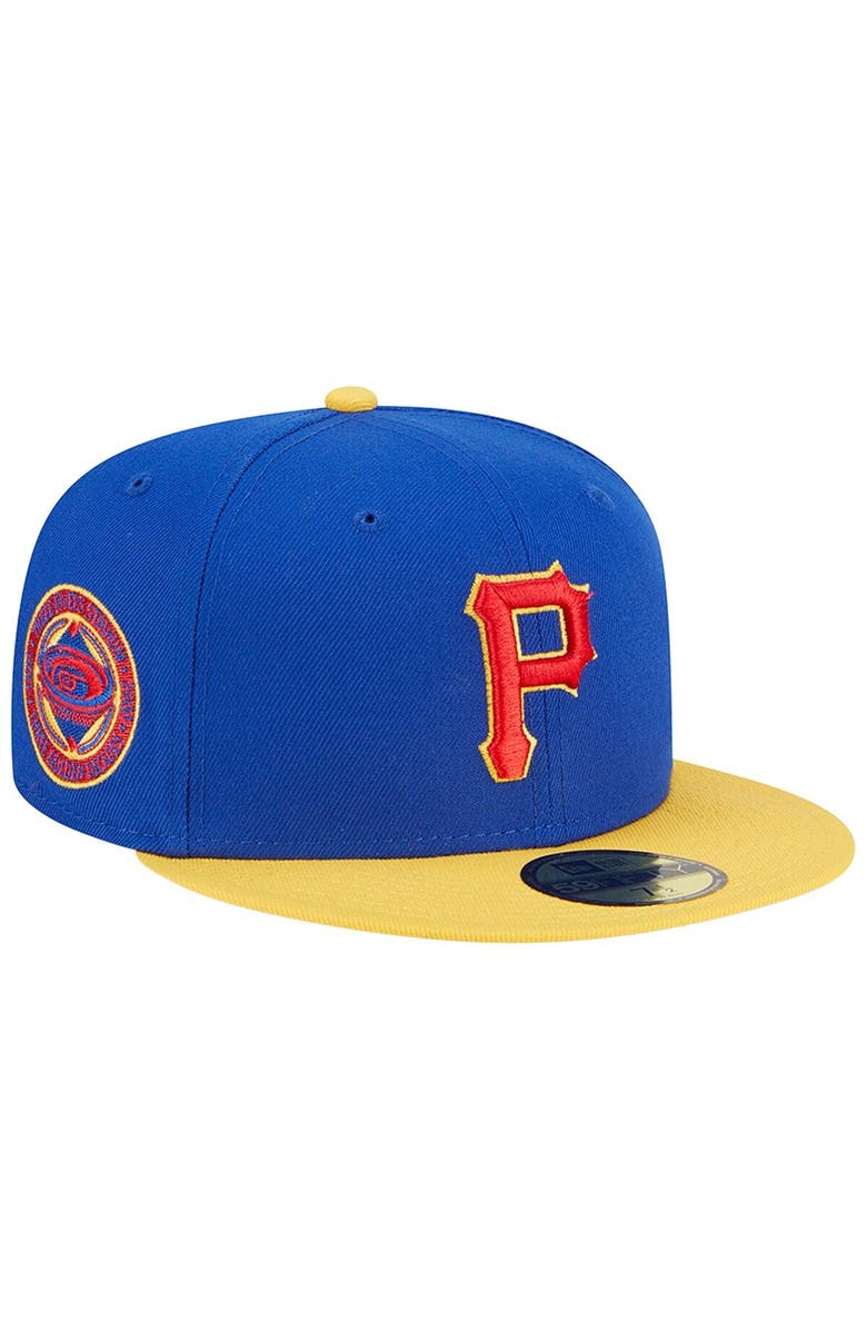 New Era Men's New Era Royal/Yellow Pittsburgh Pirates Empire 59FIFTY Fitted Hat, Main, color, Royal
