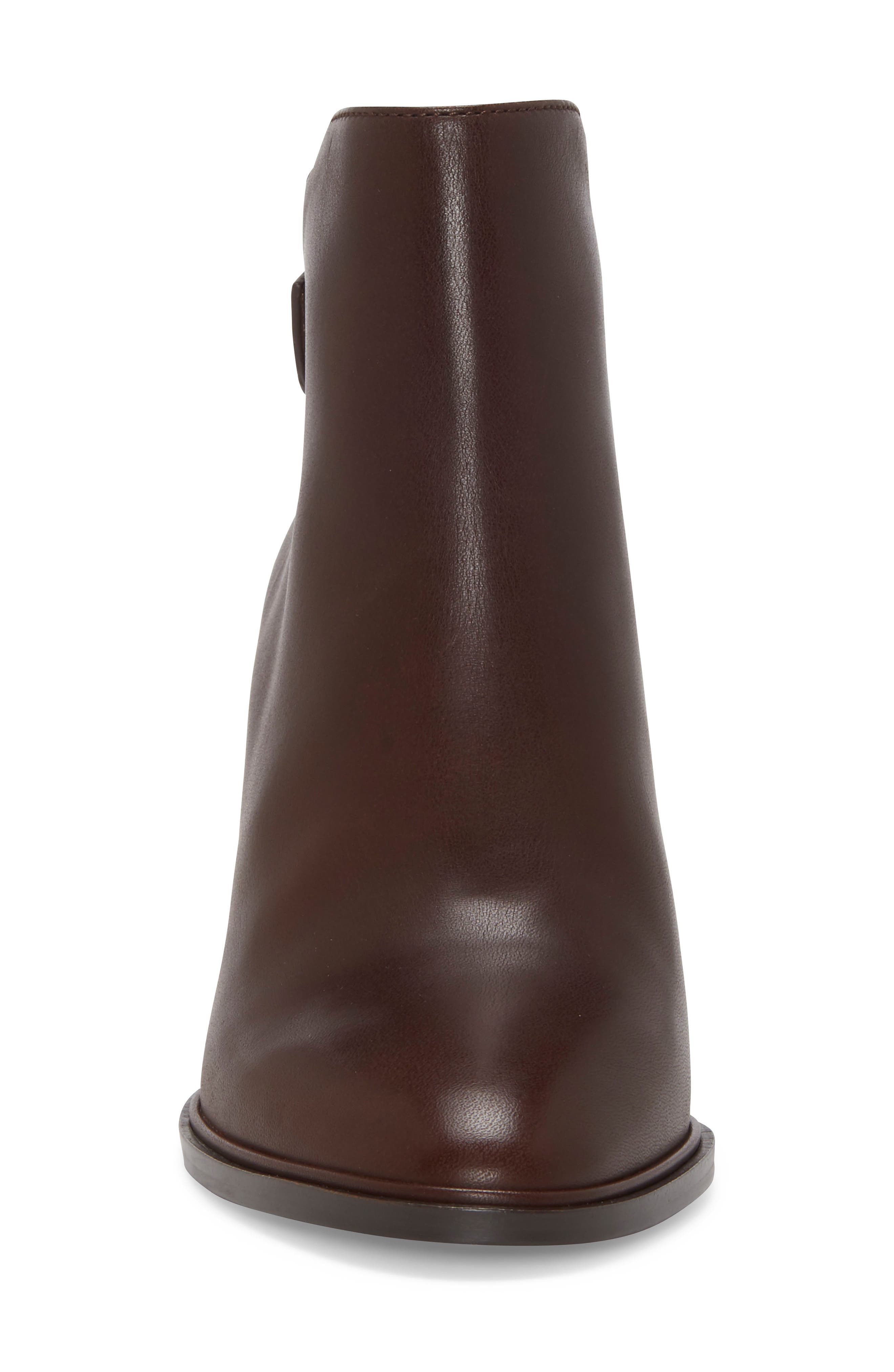 Thisbee Bootie, Alternate, color, BURNT OAK LEATHER