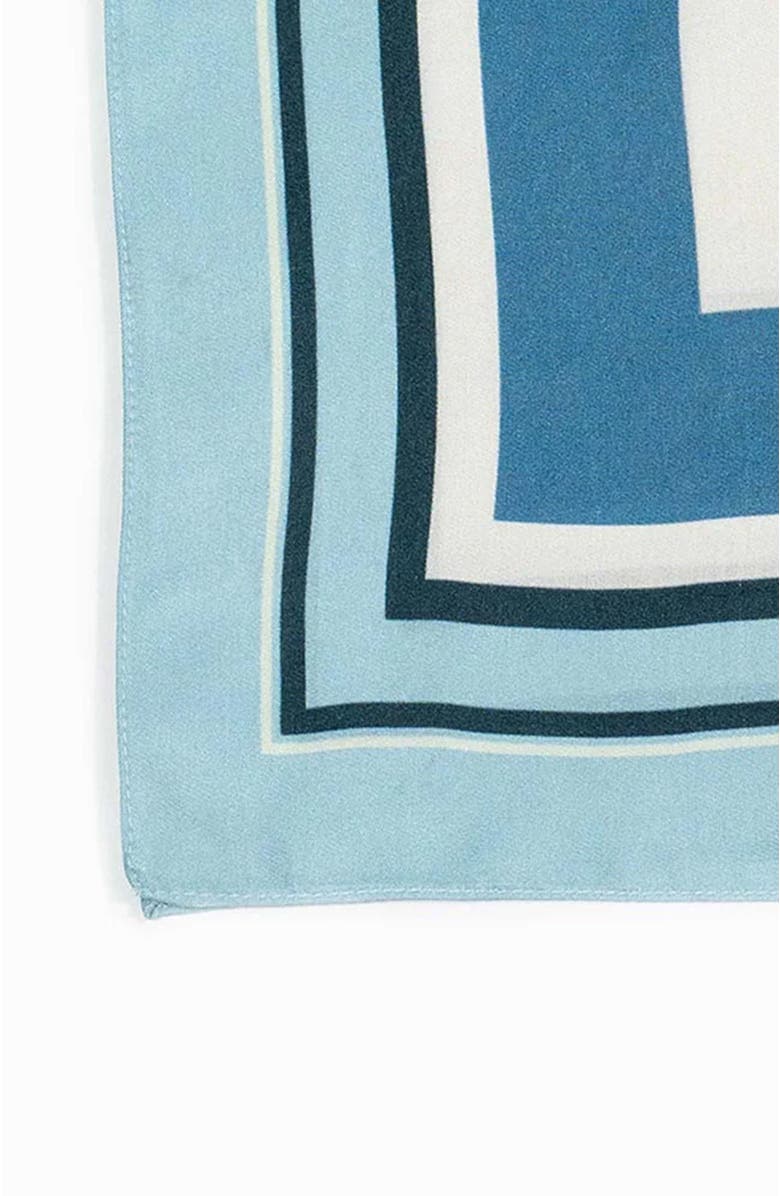 Bond & Grace Awakening Art Scarf, Alternate, color, Blue