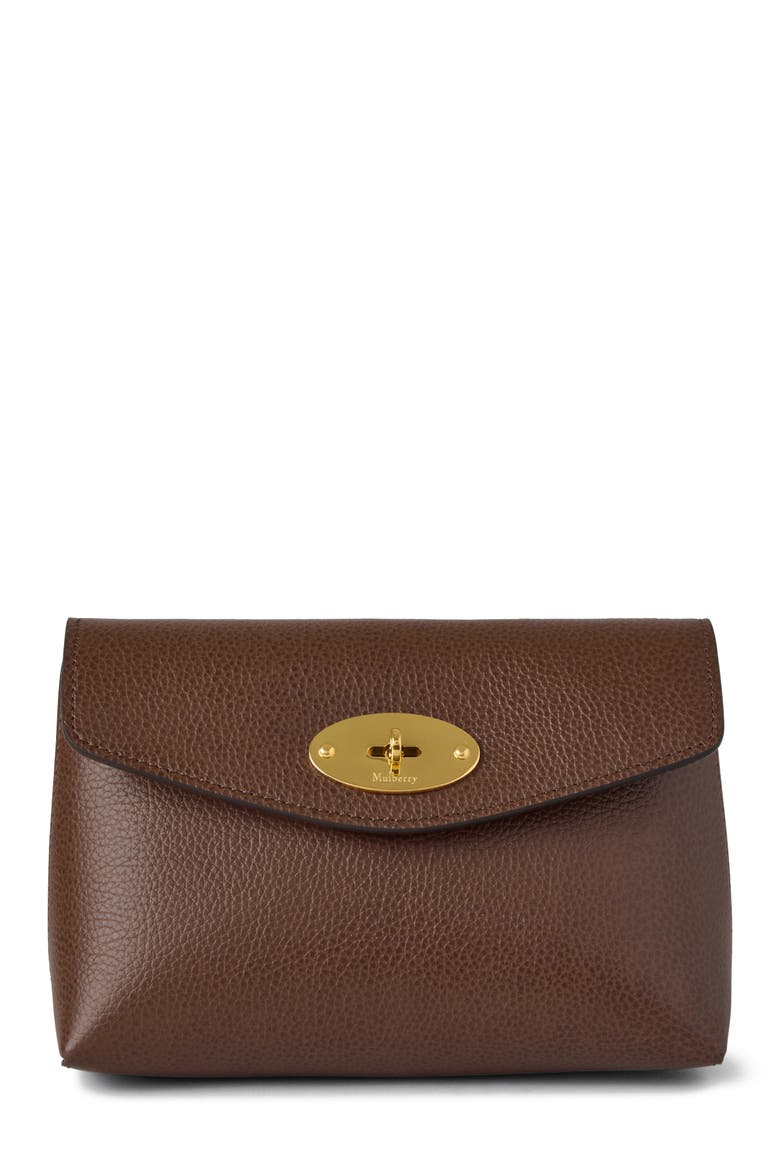 Darley Cosmetic Pouch, Main, color, Oak