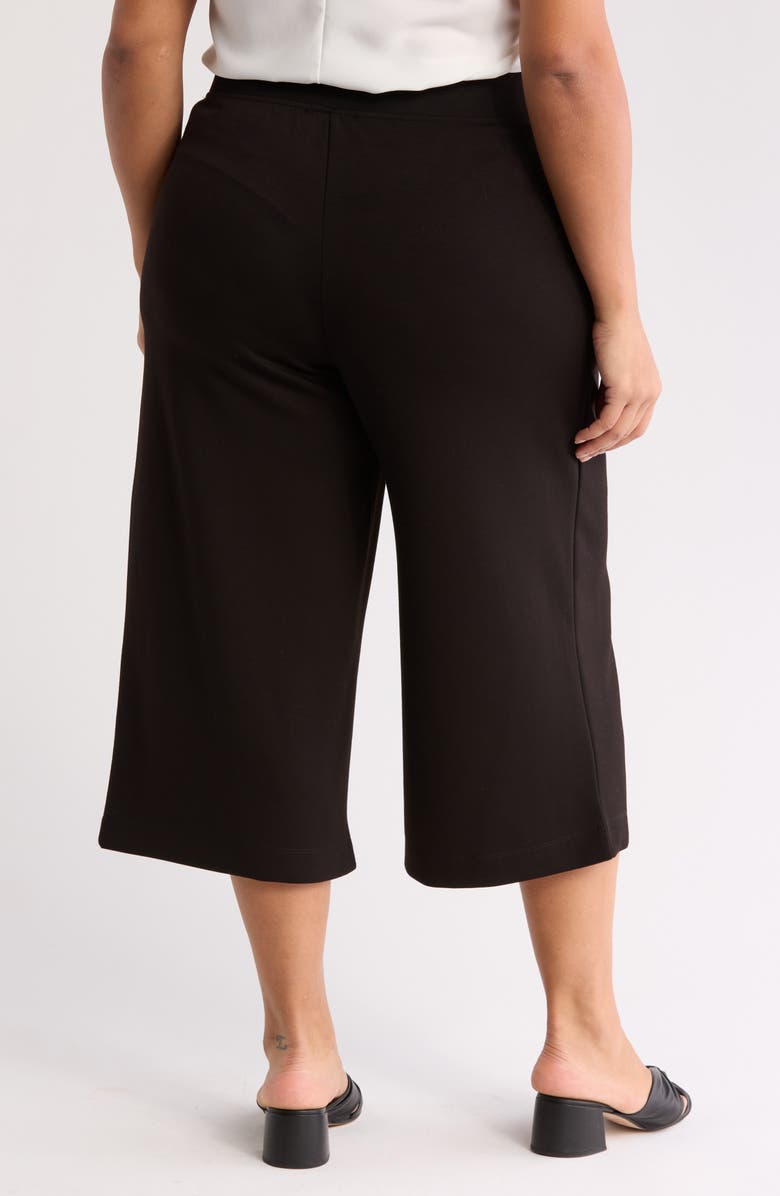 T Tahari Crop Pants, Alternate, color, Black