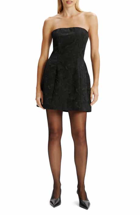 Karoline Strapless Fit & Flare Minidress