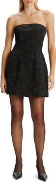 Bardot Karoline Strapless Fit & Flare Minidress