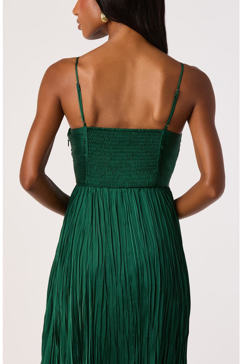 Maeve Midi Dress, Alternate, color, HUNTER GRN