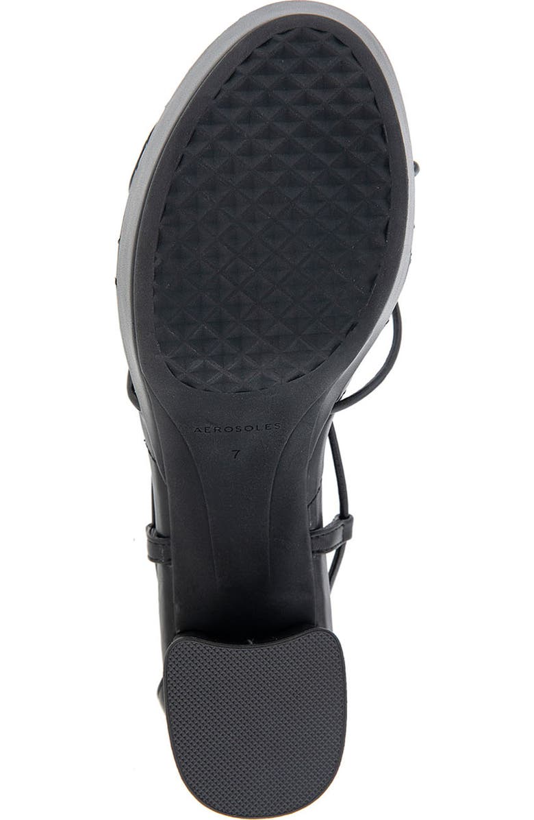 Aerosoles Caramia Ankle Wrap Platform Sandal, Alternate, color,