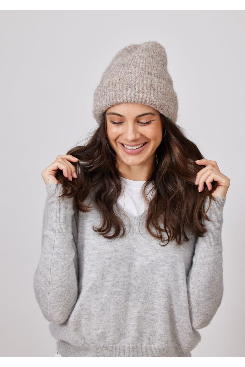 Eco Beanie, Alternate, color, Taupe