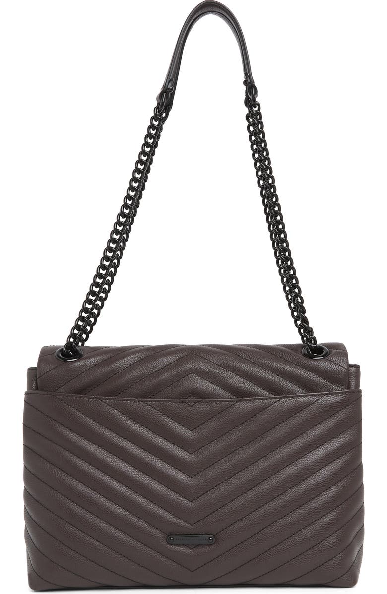 Rebecca Minkoff Edie Leather Shoulder Bag, Alternate, color,