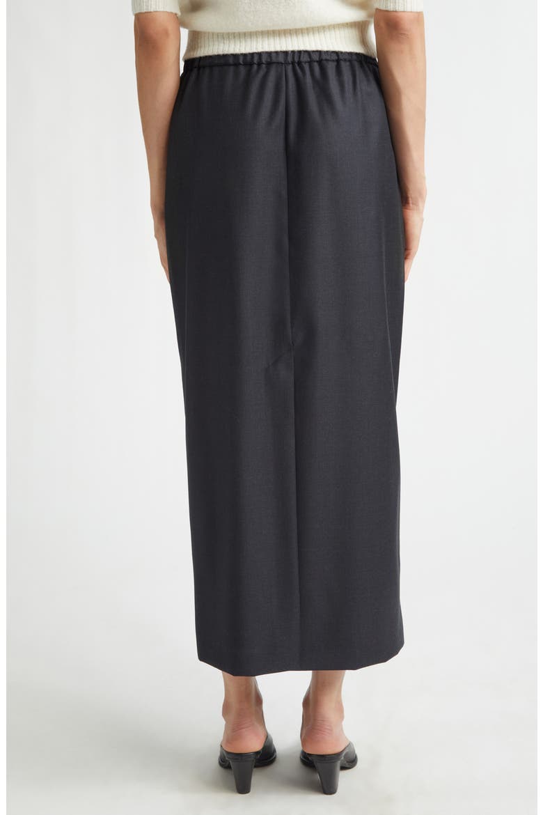 Cara Super 120s Wool Pencil Skirt, Alternate, color, BLACK MELANGE