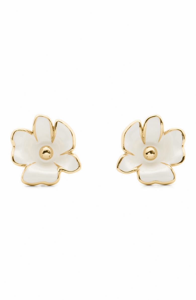 Kate Spade New York flower stud earrings, Main, color, 