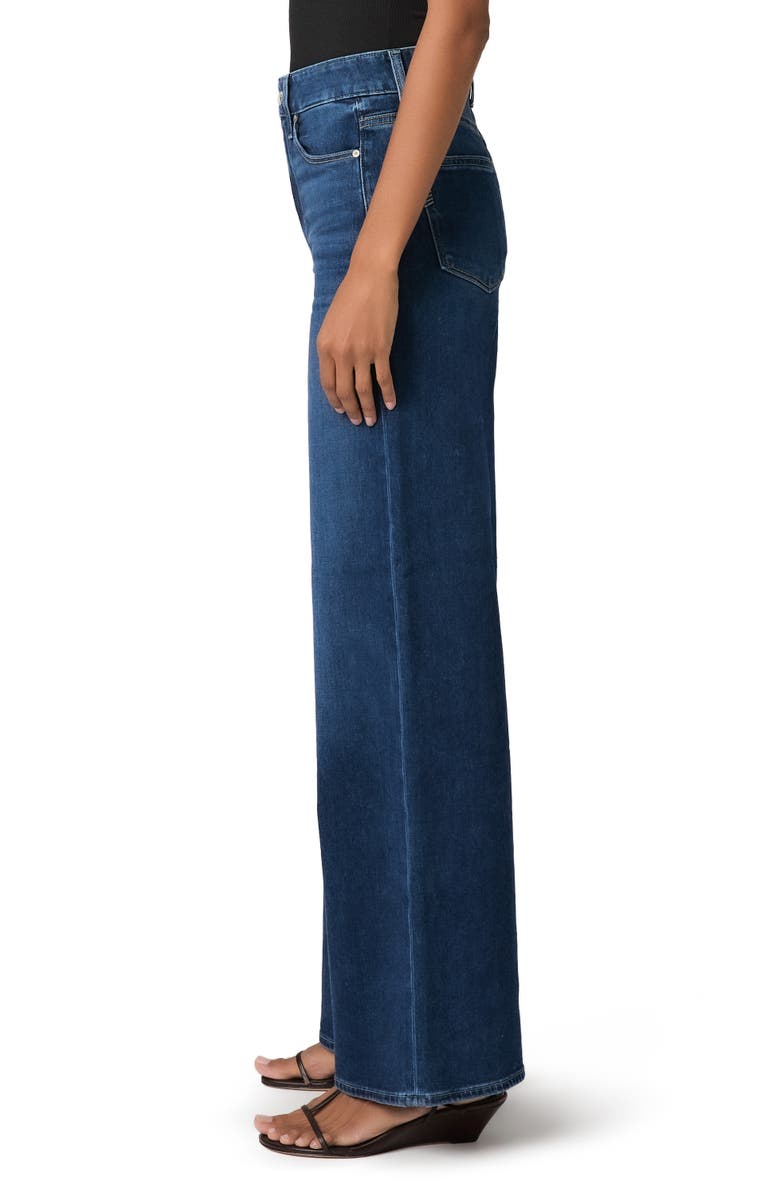PAIGE Anessa High Waist Wide Leg Jeans, Alternate, color, Neutra