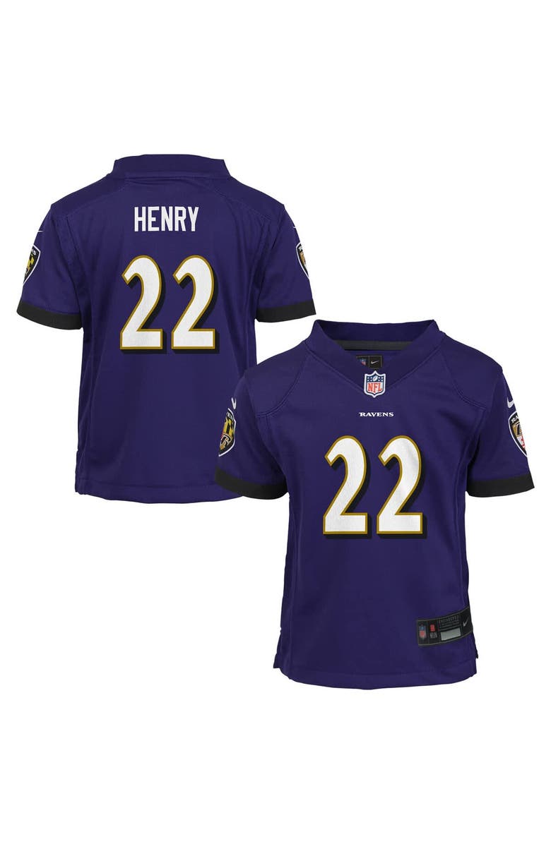 Nike Infant Nike Derrick Henry Purple Baltimore Ravens Team  Player Game Jersey, Main, color, Purple