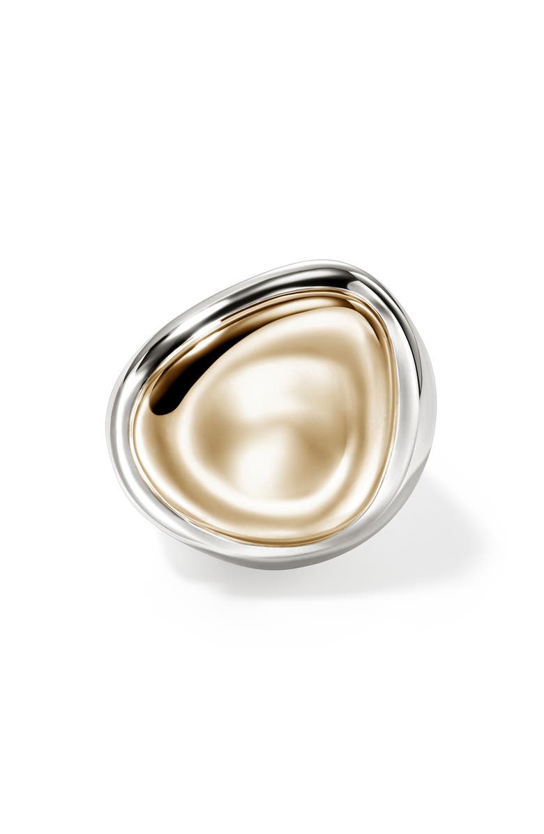 John Hardy Pebble Ring, Sterling Silver, Gold, Alternate, color, Silver