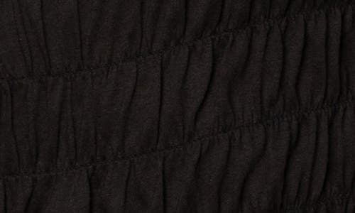 Sanctuary Better Together Smocked Top In Black