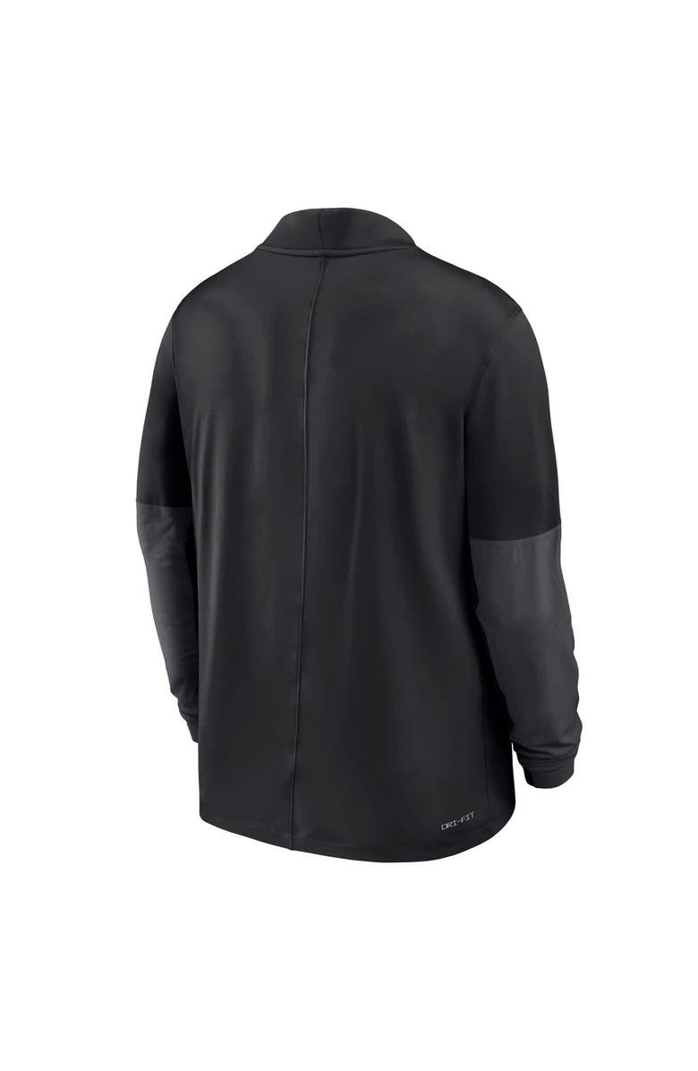 Nike Men's Nike Black Team USA Dri-FIT Half-Zip Pullover, Alternate, color, Black