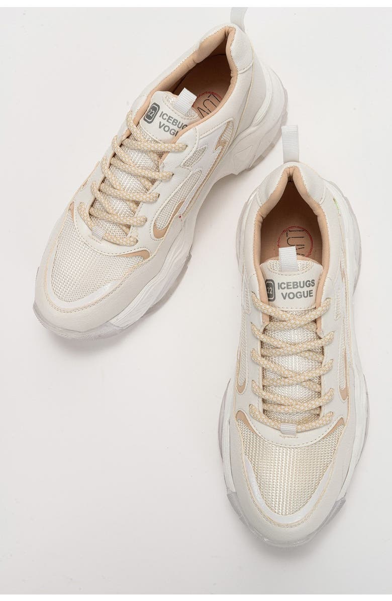 Prologue Shoes Europa Sneakers, Alternate, color, White Faux Leather