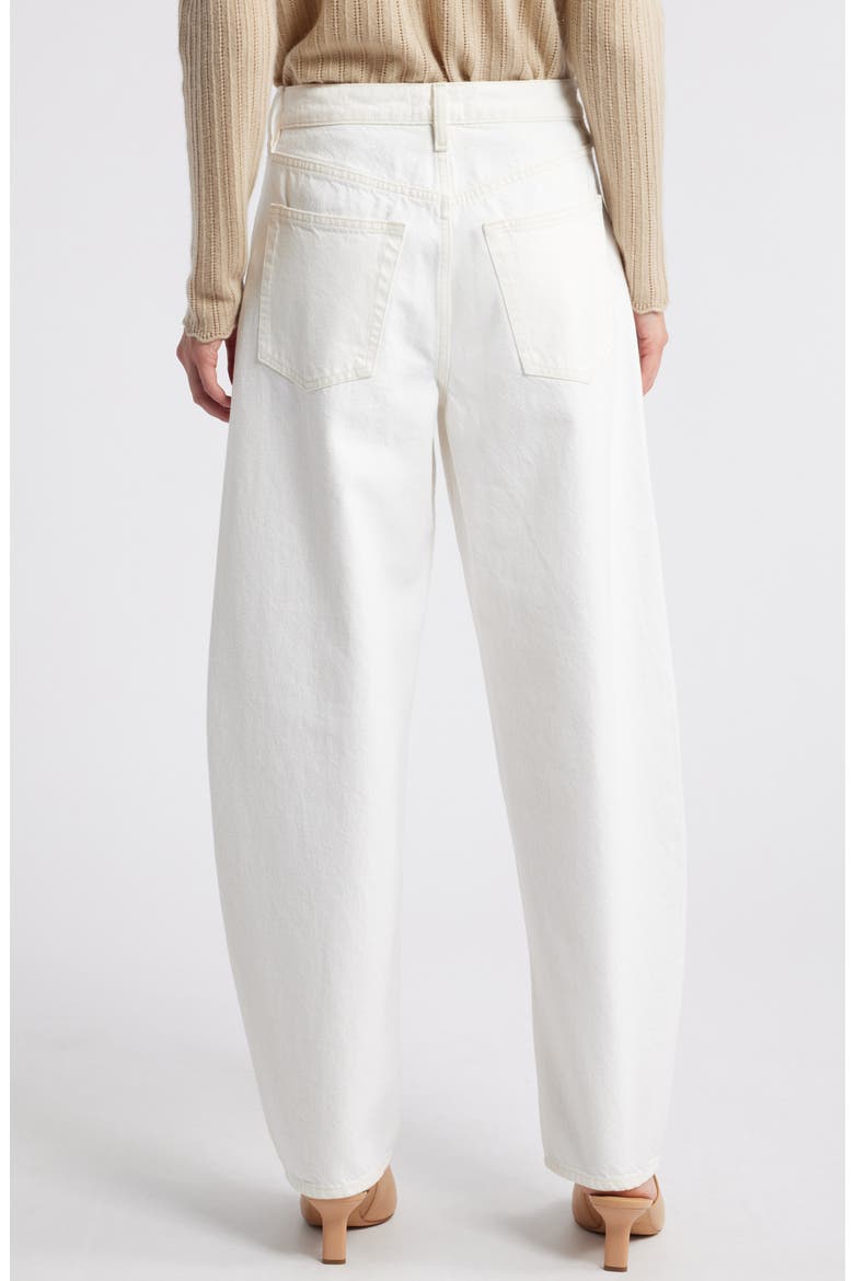 Low Slung Barrel Jeans, Alternate, color, AU NATURAL CLEAN