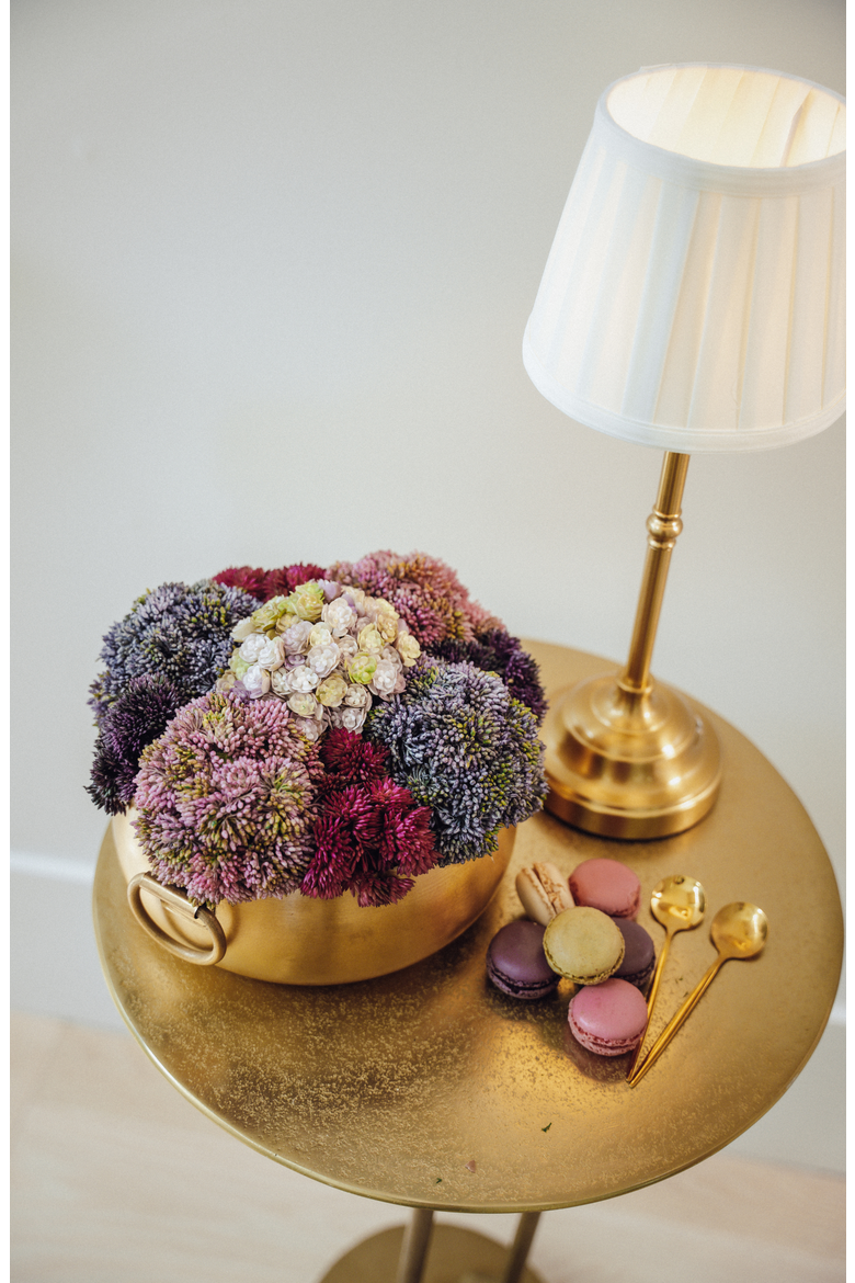 Solene Gold Sedum Arrangement, Alternate, color, Multi-Color