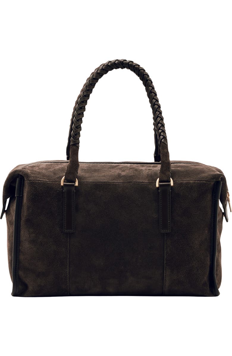 Reiss Edie Suede Bowling Bag, Alternate, color,