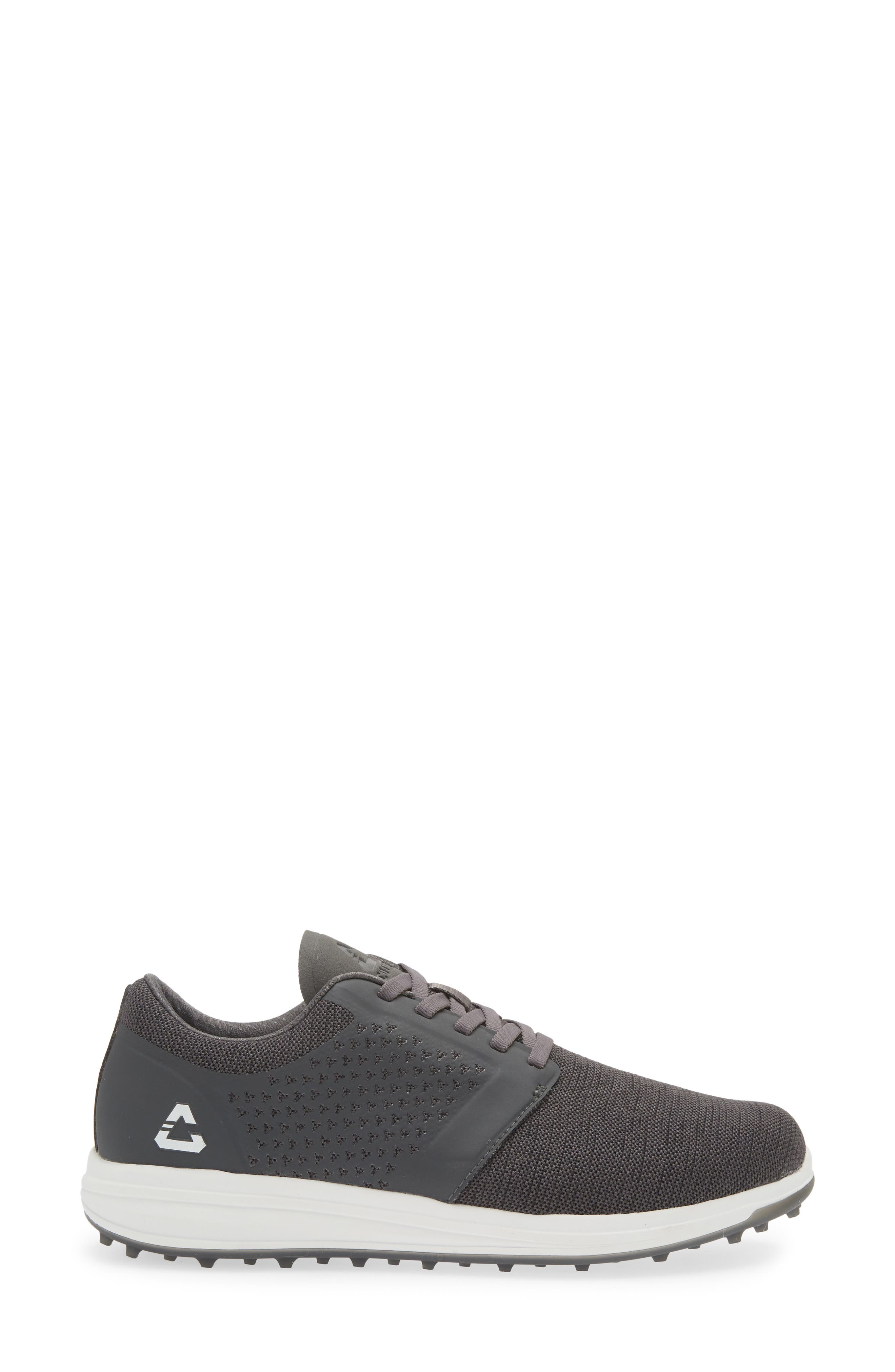 The Moneymaker Golf Sneaker, Alternate, color, HEATHER GREY PINSTRI