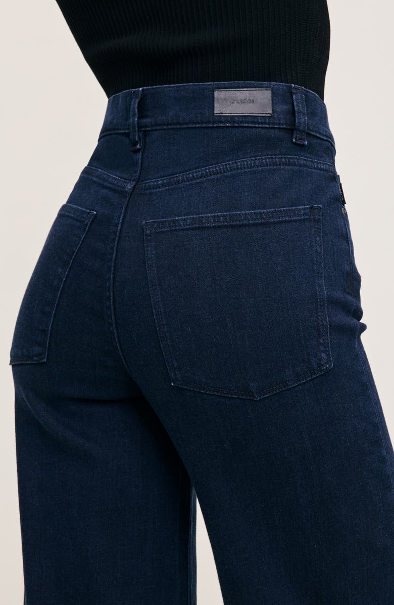 DL1961 Hepburn High Waist Ankle Wide Leg Jeans, Alternate, color, Flatiron Vintage