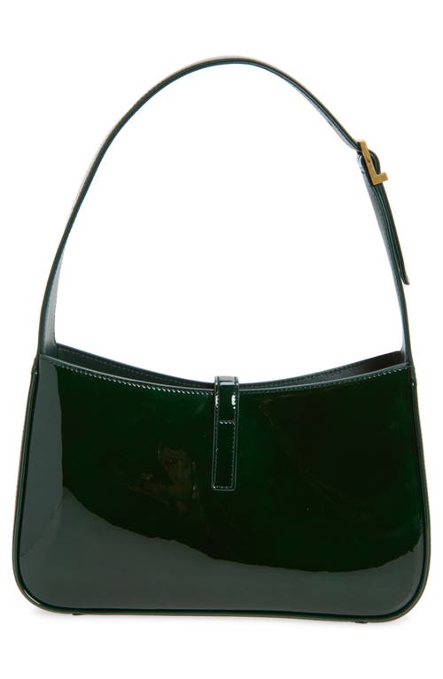 Saint Laurent Small Le 5 À 7 Patent Leather Shoulder Bag