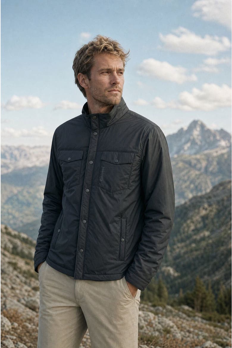Bozeman Rip Stop Shirt Jacket, Alternate, color, Anthracite