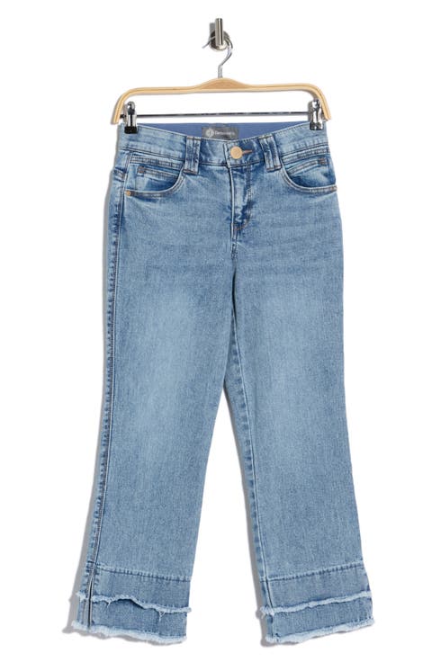 Double Layer Flare Jeans (Petite)