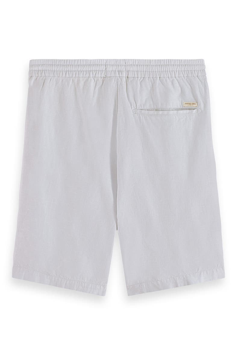 Scotch & Soda Fave Organic Cotton & Linen Beach Shorts, Alternate, color,
