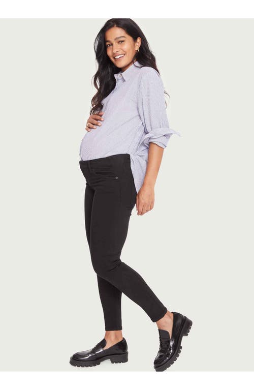 Hatch Collection The Slim Maternity Jean In Multi