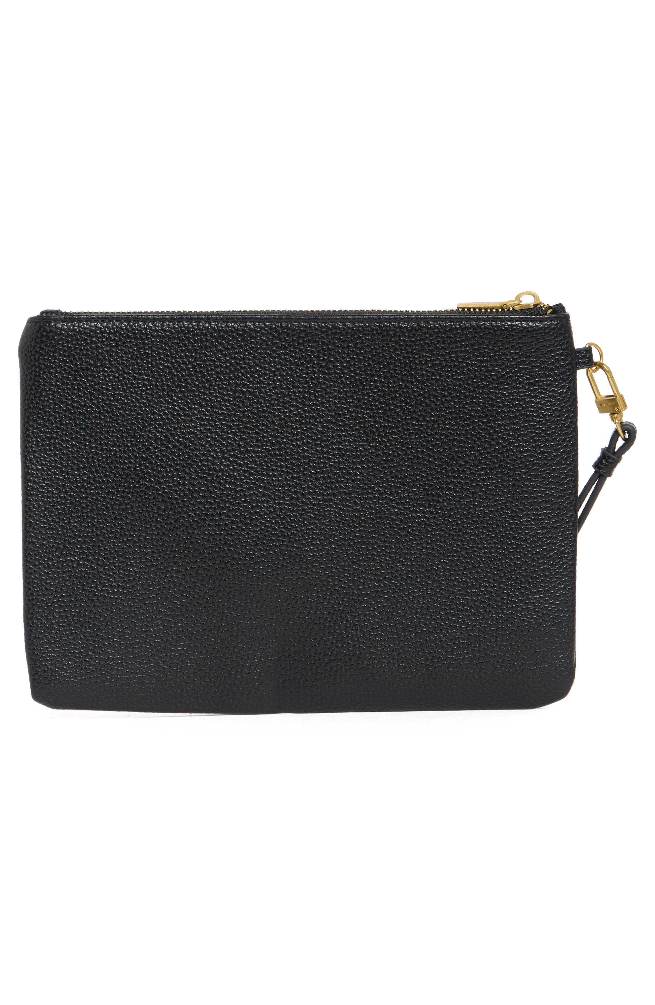 T Tahari Marty Clutch, Alternate, color, Black Block