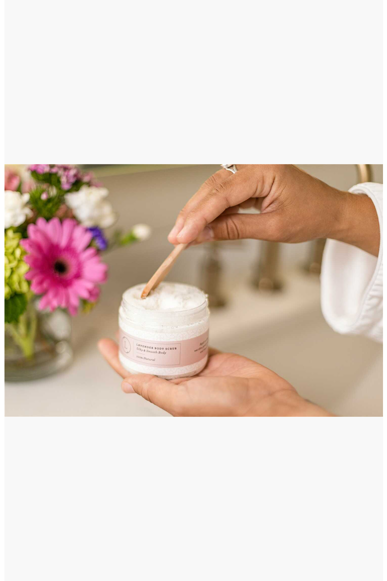CBD Lavender Body Scrub, Alternate, color, None