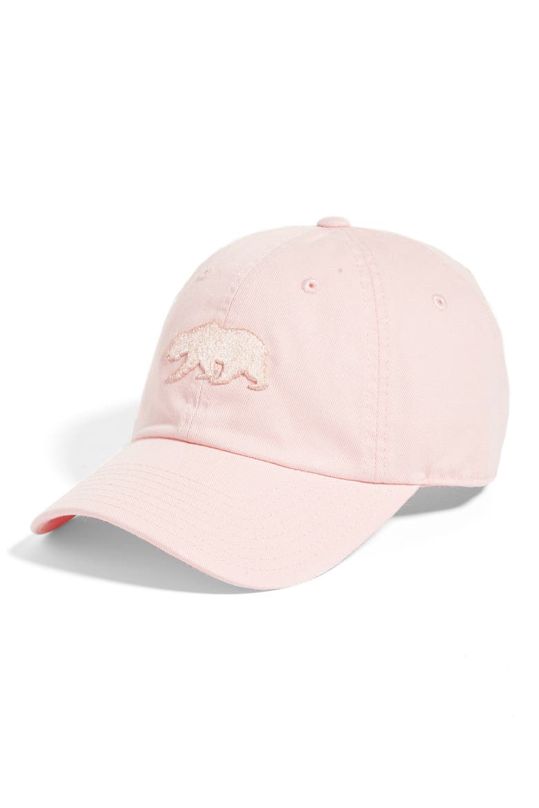 Cali Baseball Cap, Main, color, CLUB PINK