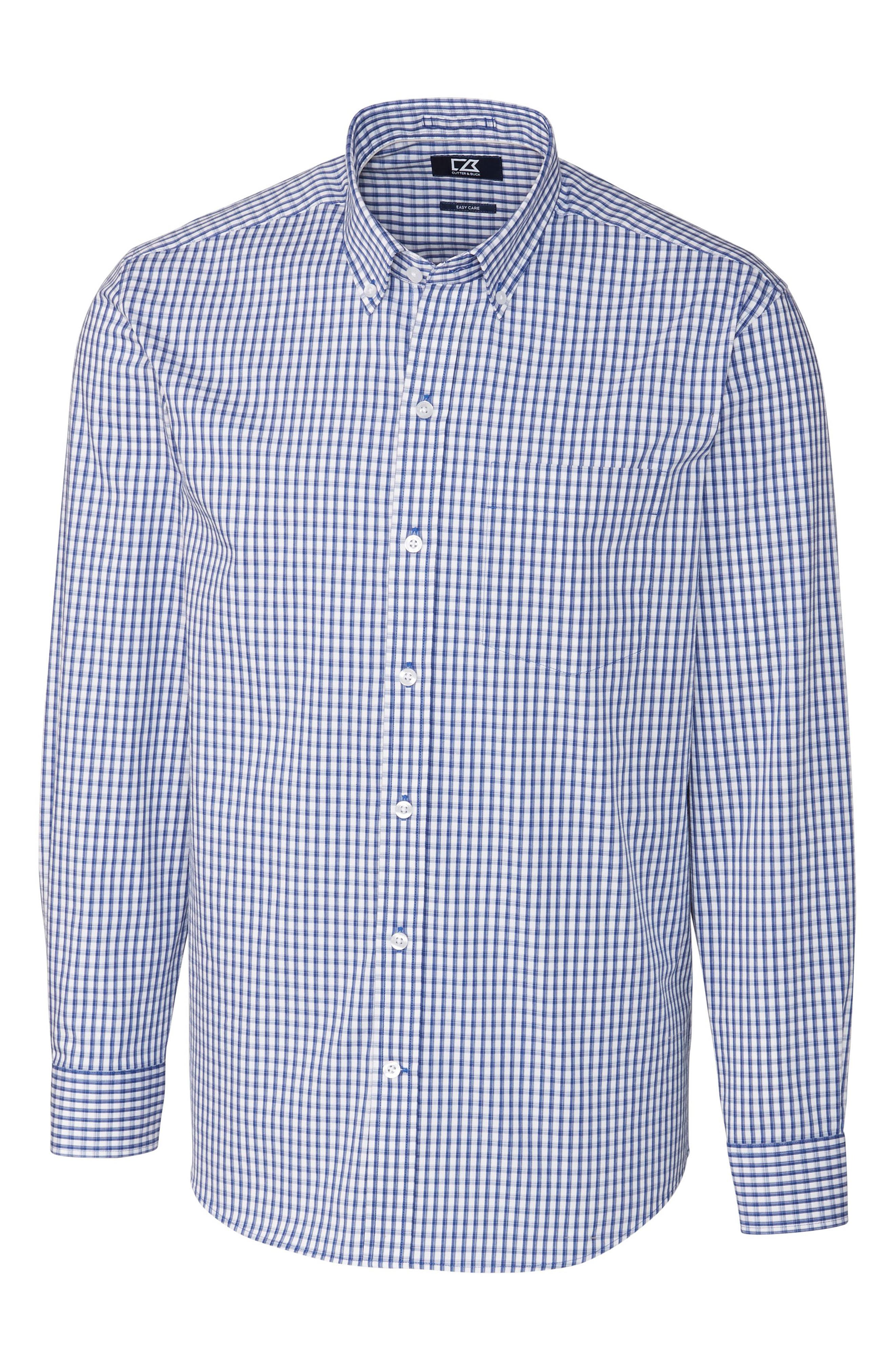 Cotton Blend Gingham Shirt - image 3