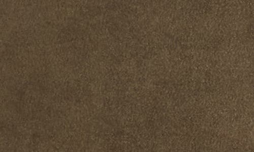 Max Studio Faux Suede Full Zip Jacket In Green