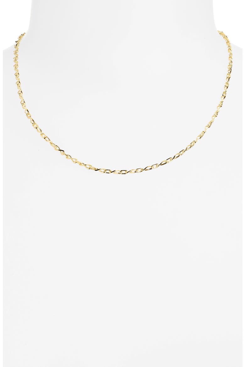 Rope Chain Necklace, Alternate, color, GOLD