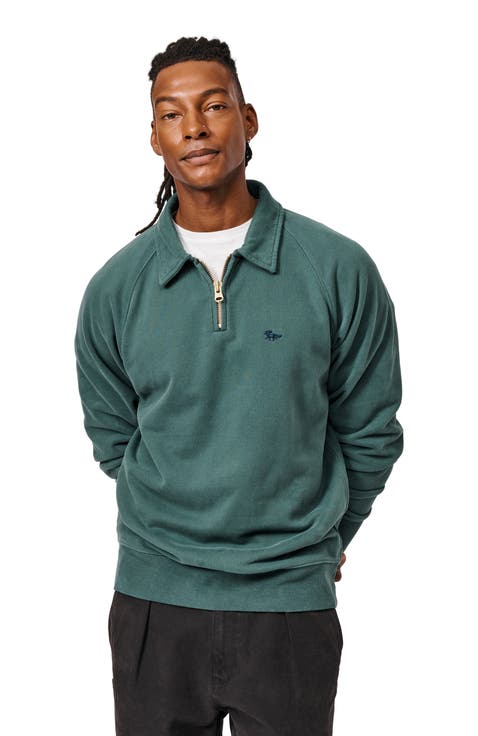 Dunster Zip Neck Sweatshirt