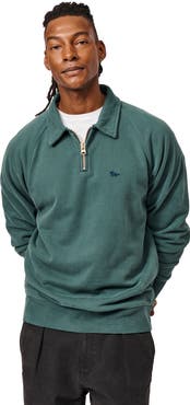 Aubin Dunster Zip Neck Sweatshirt