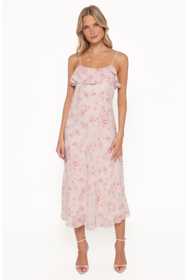 Lizbeth Floral Cocktail Dress, Alternate, color, PINK MAUVE FLORAL