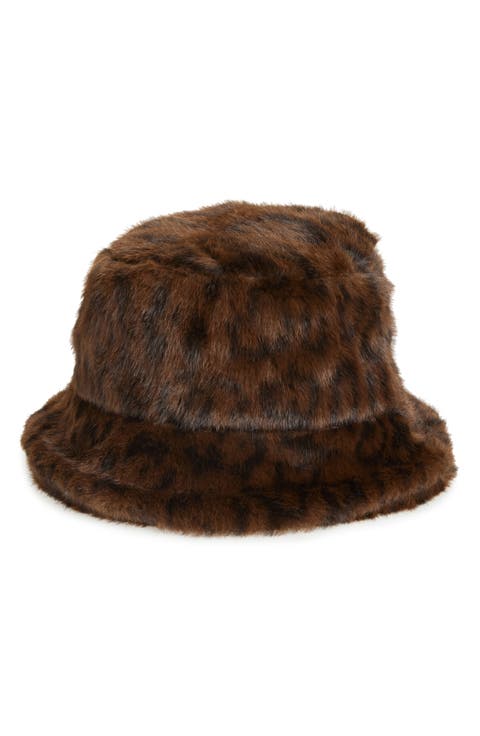 Faux Fur Bucket Hat