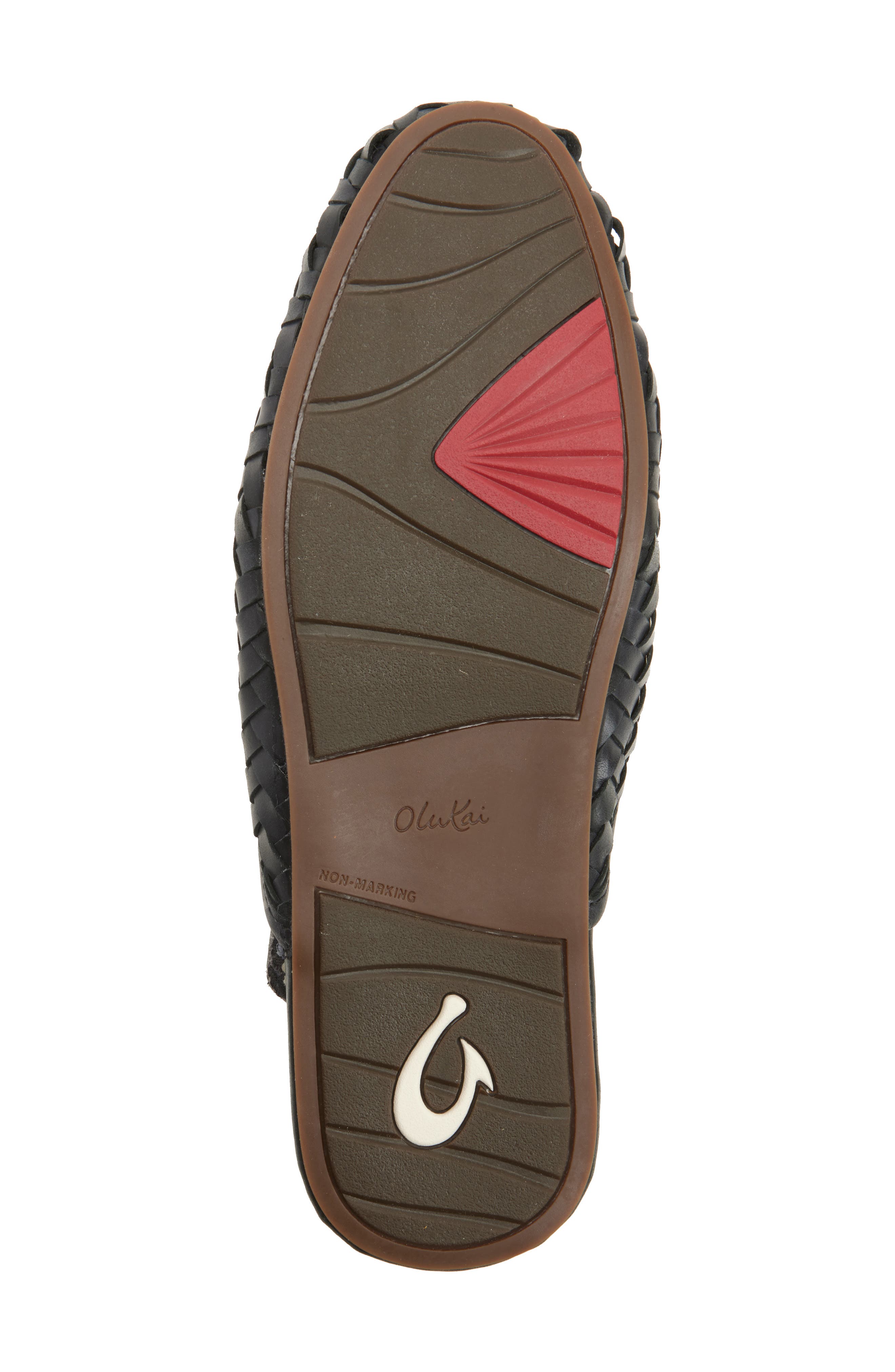 OluKai Mii Mule, Alternate, color, Onyx / Onyx