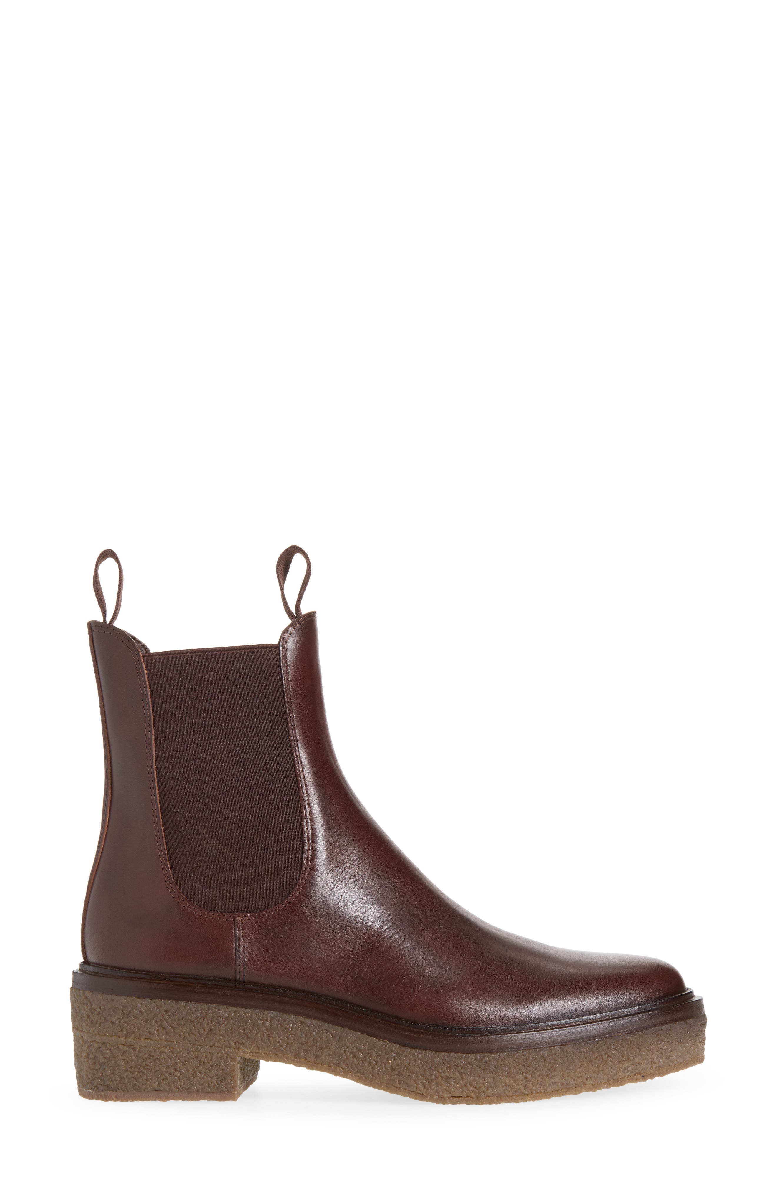 Raquel Leather Chelsea Boot, Alternate, color, ESPRESSO