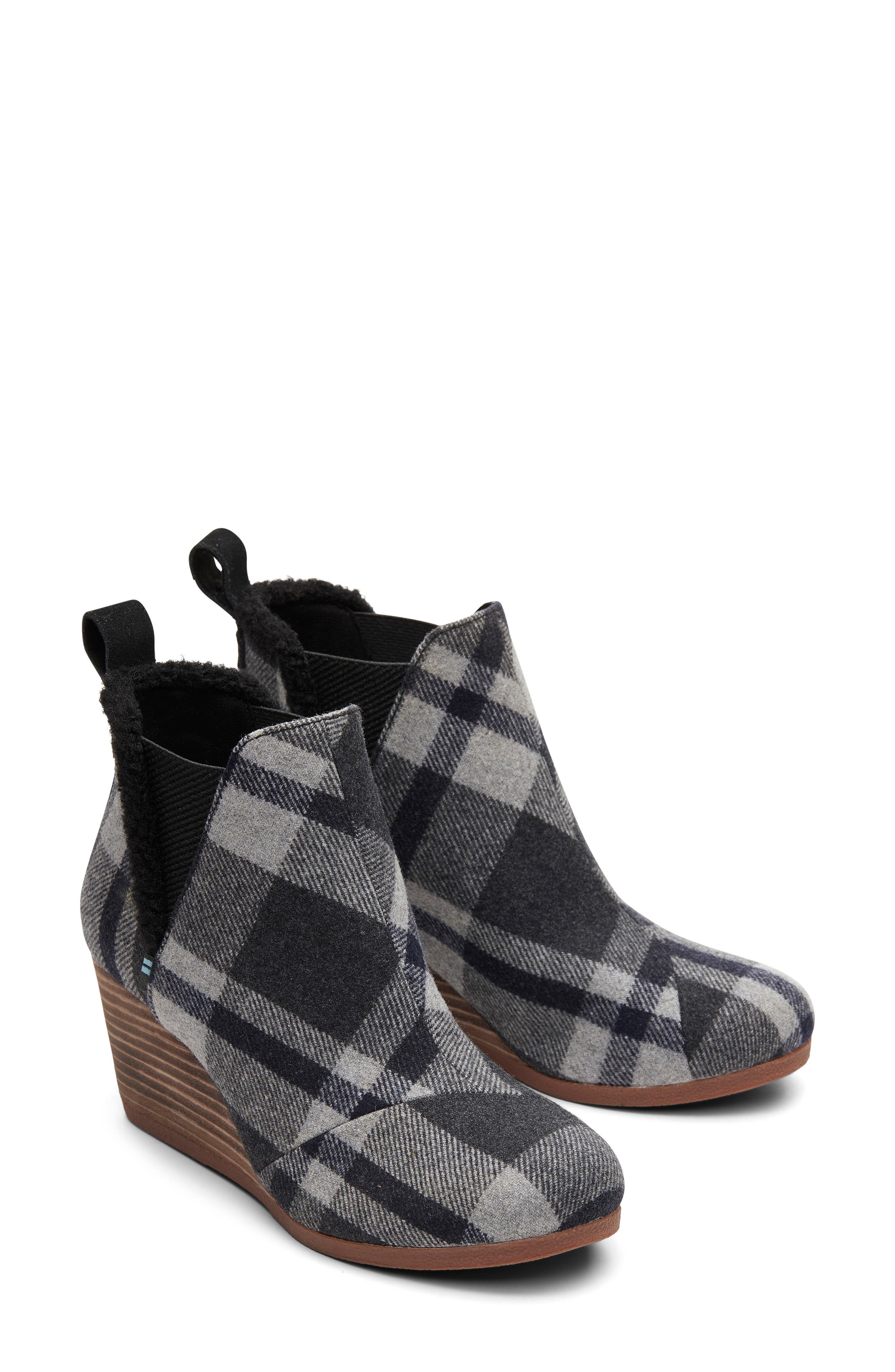 TOMS Kelsey Wedge Bootie, Main, color, 