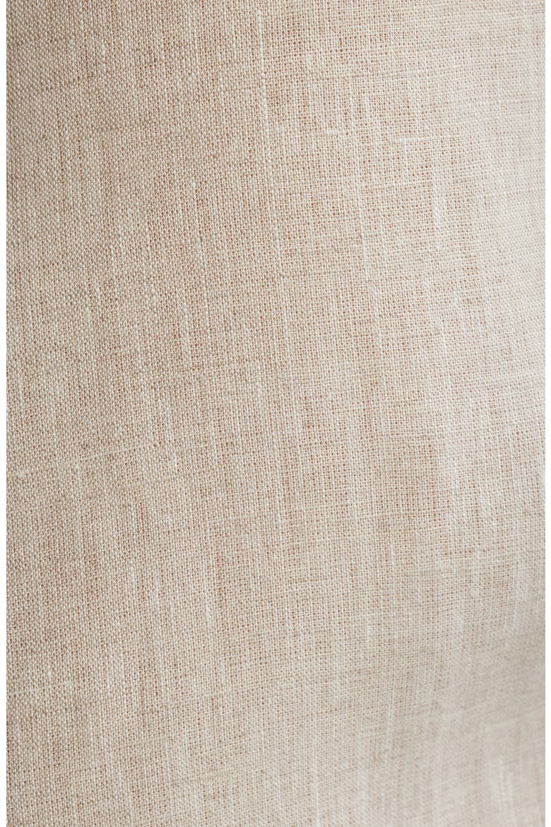 Regular Fit Linen Button-Up Shirt, Alternate, color, BEIGE