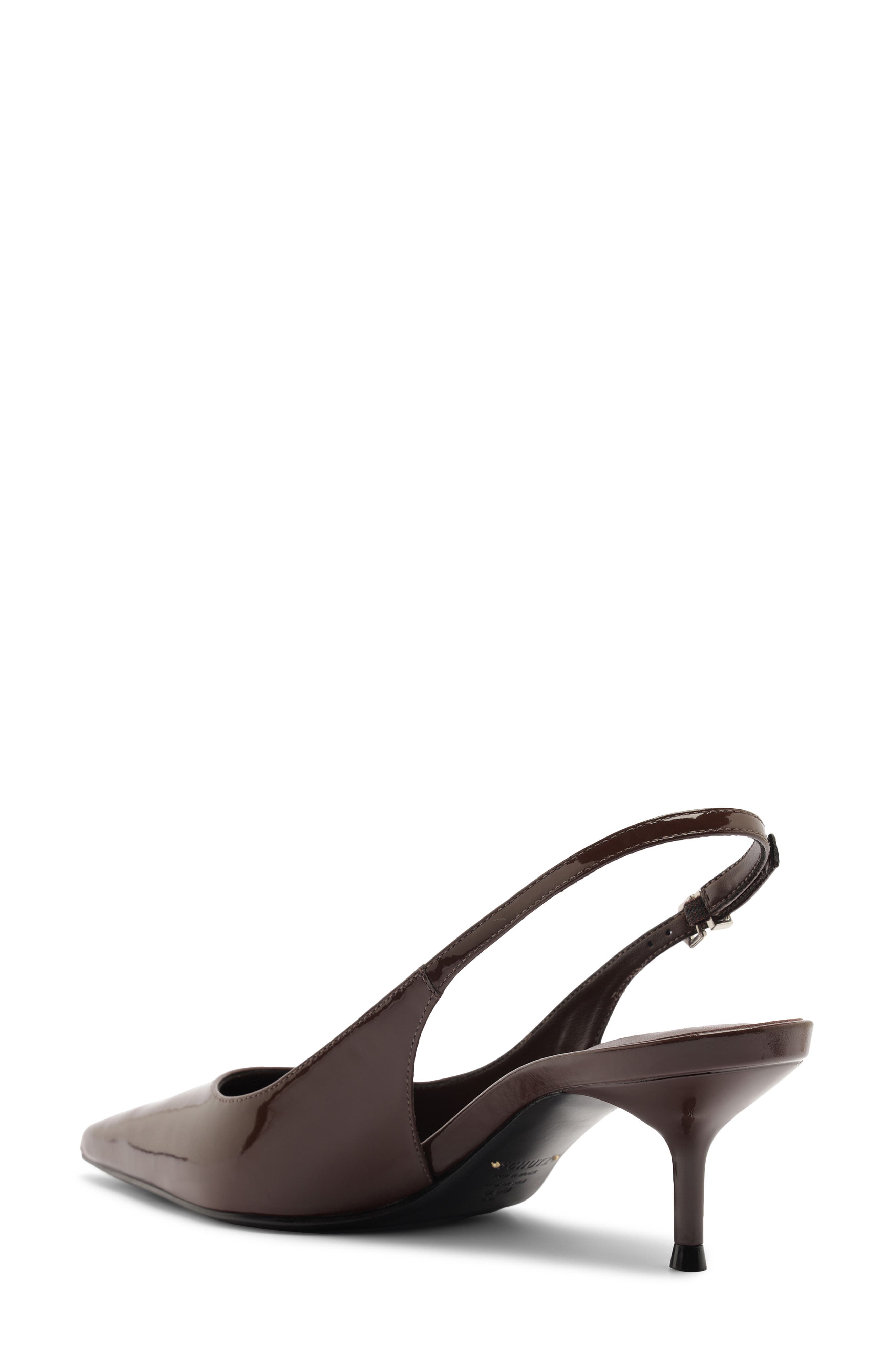 Paola Mid Slingback Pump, Alternate, color, ROOT BROWN