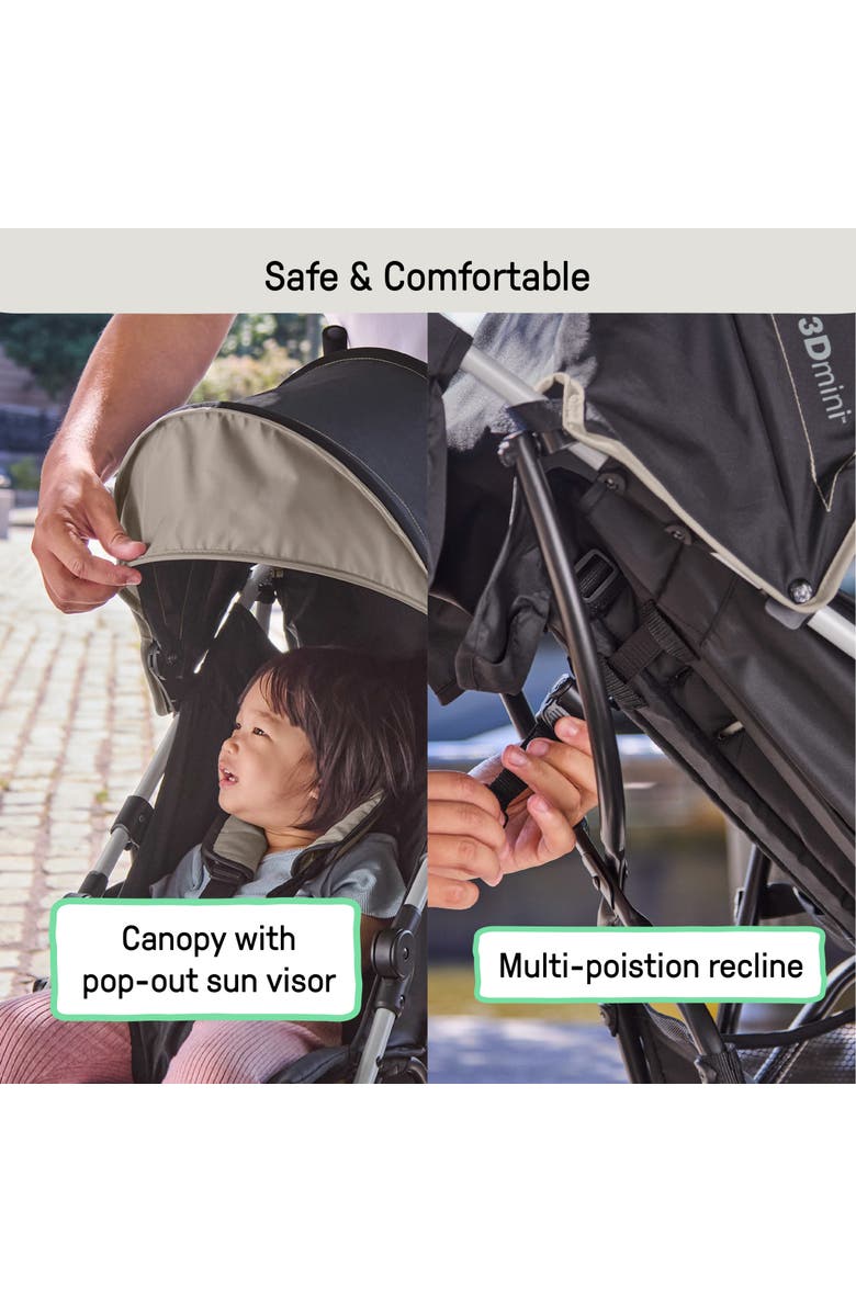 INGENUITY 3D Mini Convenience Stroller, Alternate, color, Khaki